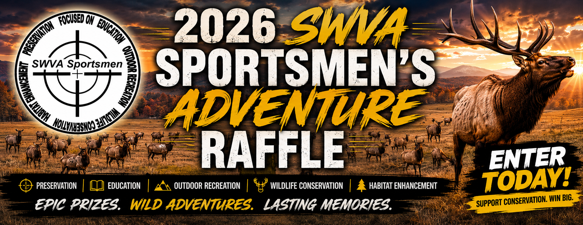 2026 SWVA Sportsmen Adventure Raffle